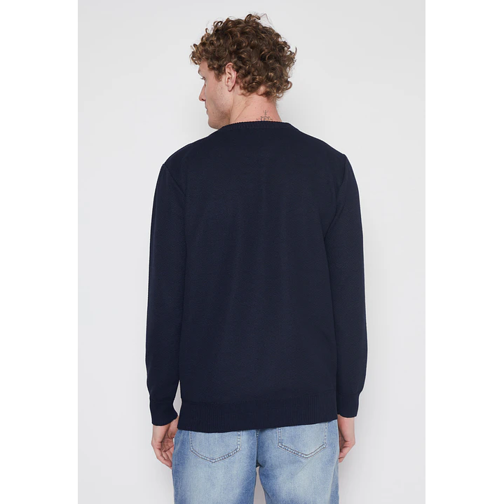 Sweater Tela Hombre Azul Familyshop 3