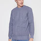 Sweater Tela Hombre Gris Familyshop - Miniatura 1