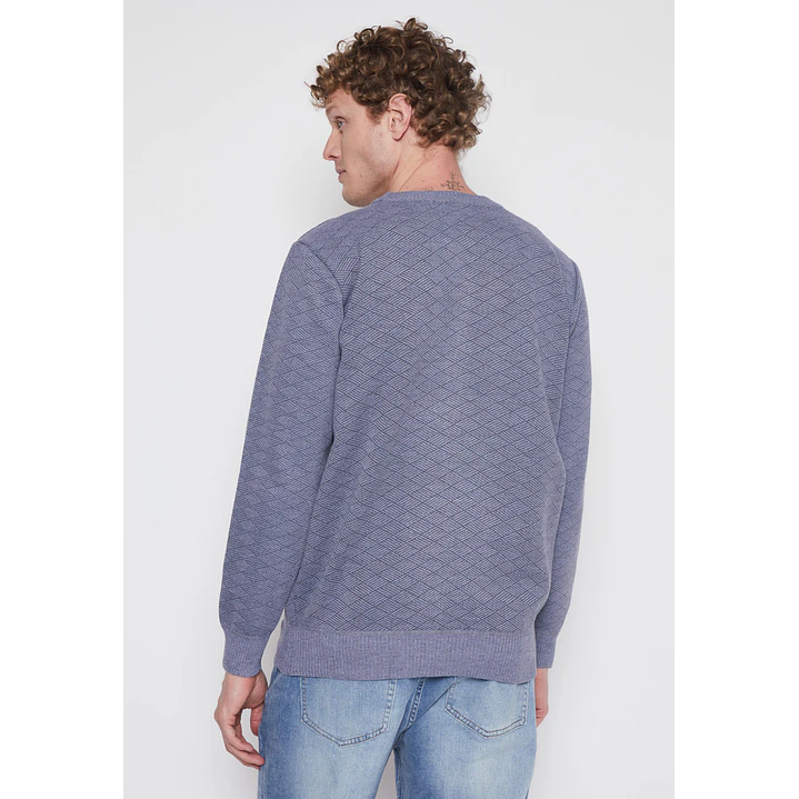 Sweater Tela Hombre Gris Familyshop 3