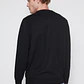 Sweater Tela Hombre Negro Familyshop - Miniatura 3