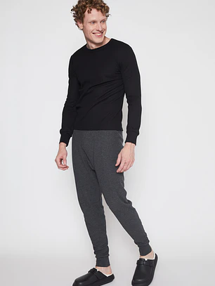 Calzóncillo Waffle Hombre Gris Familyshop