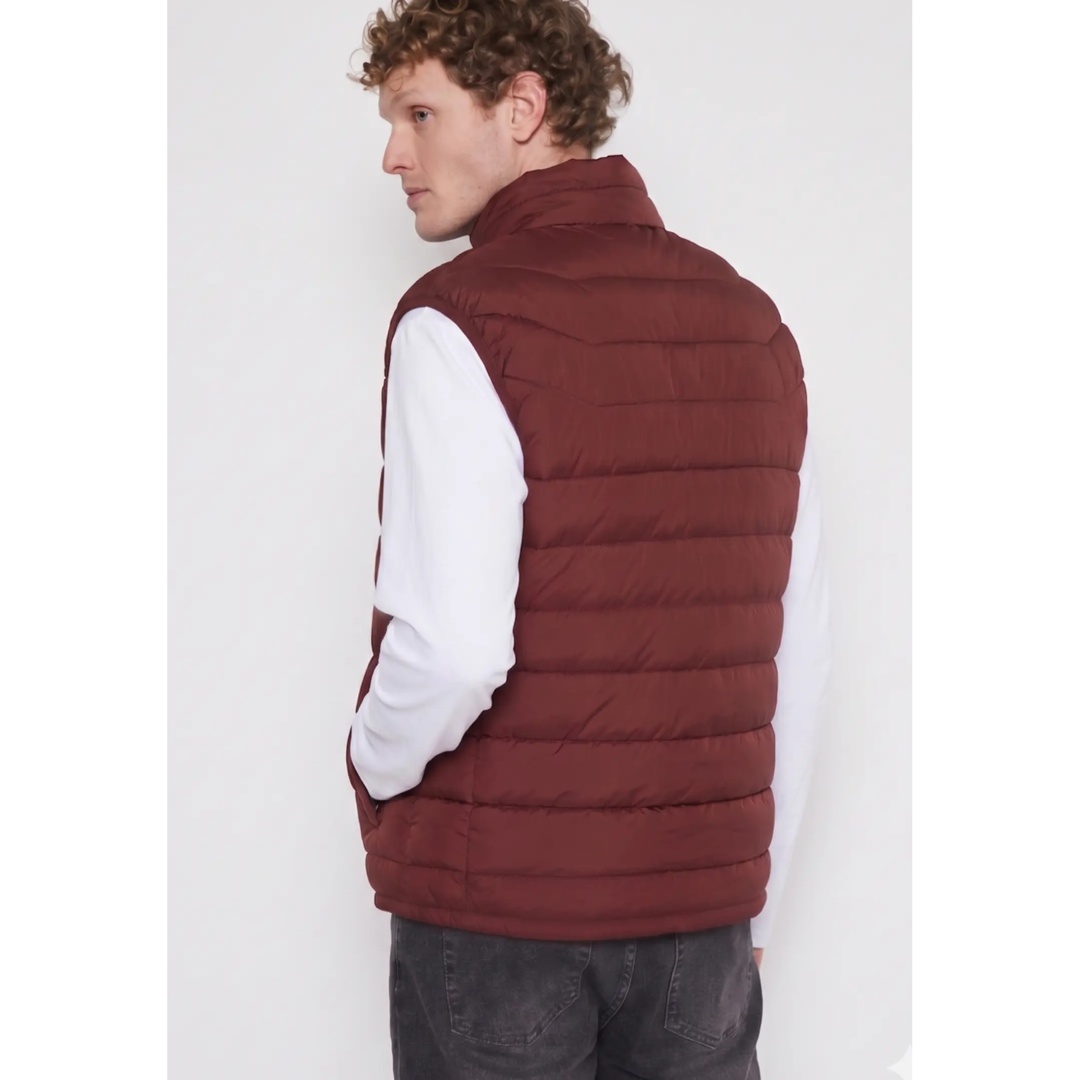 Parka Basic Prove Hombre Burdeo Familyshop 2