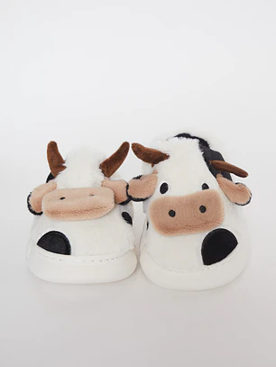Pantufla Animal Mujer Blanco Familyshop