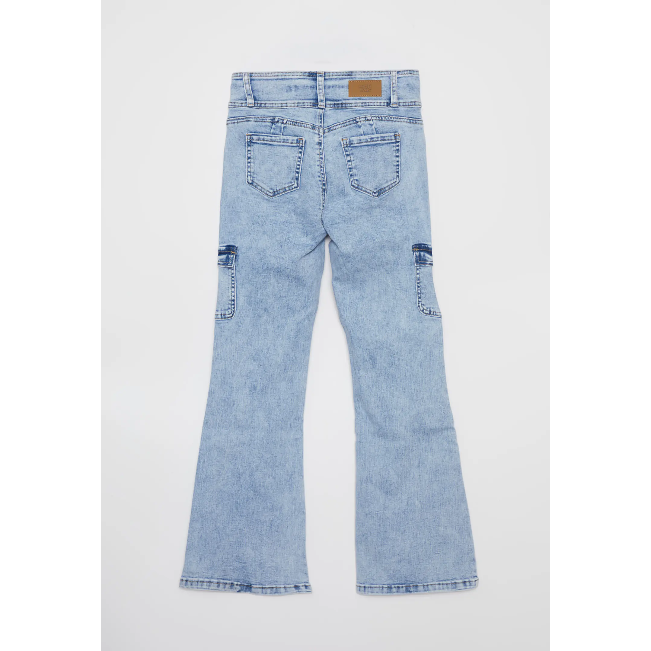 Jeans Flare Costura Lola Azul Familyshop 2