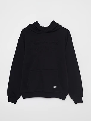 Polerón Letras Lolo Negro Familyshop