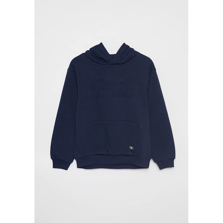 Polerón Letras Lolo Azul Familyshop 1