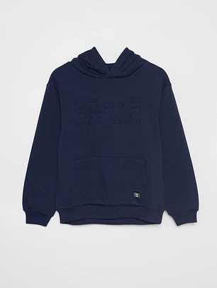 Polerón Letras Lolo Azul Familyshop