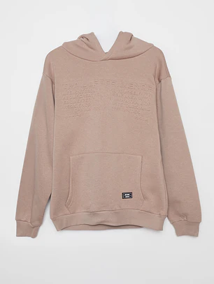 Polerón Letras Lolo Beige Familyshop