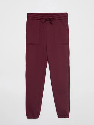 Pantalón Buzo Basic Lolo Burdeo Familyshop