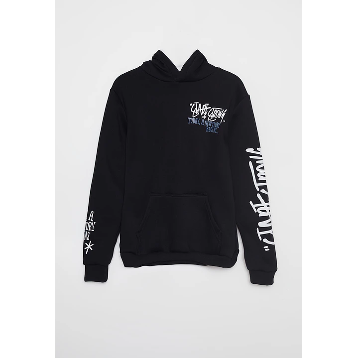 Polerón Urban Letra Lolo Negro Familyshop 1