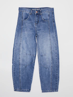 Jeans Barrel Lola Azul Familyshop