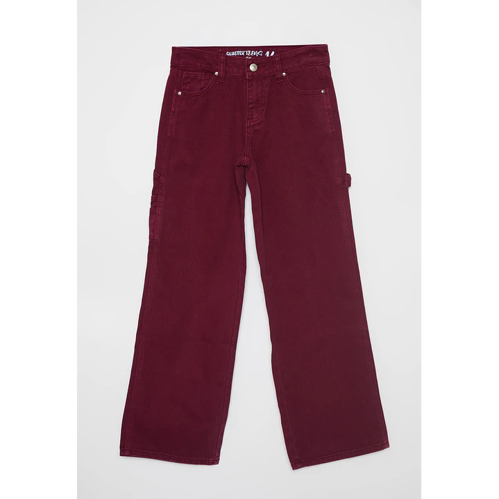 Pantalón Baggy Lola Burdeo Familyshop 1