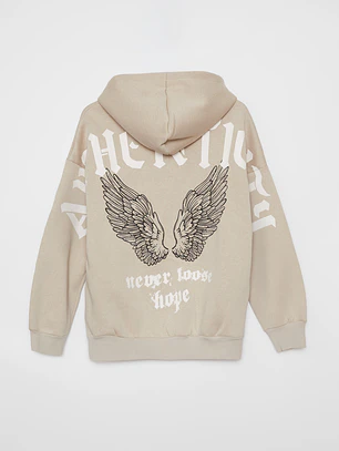 Polerón Gothic Lola Beige Familyshop