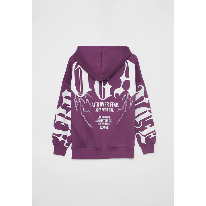 Polerón Gothic Lola Morado Familyshop 2