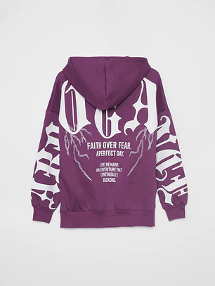 Polerón Gothic Lola Morado Familyshop