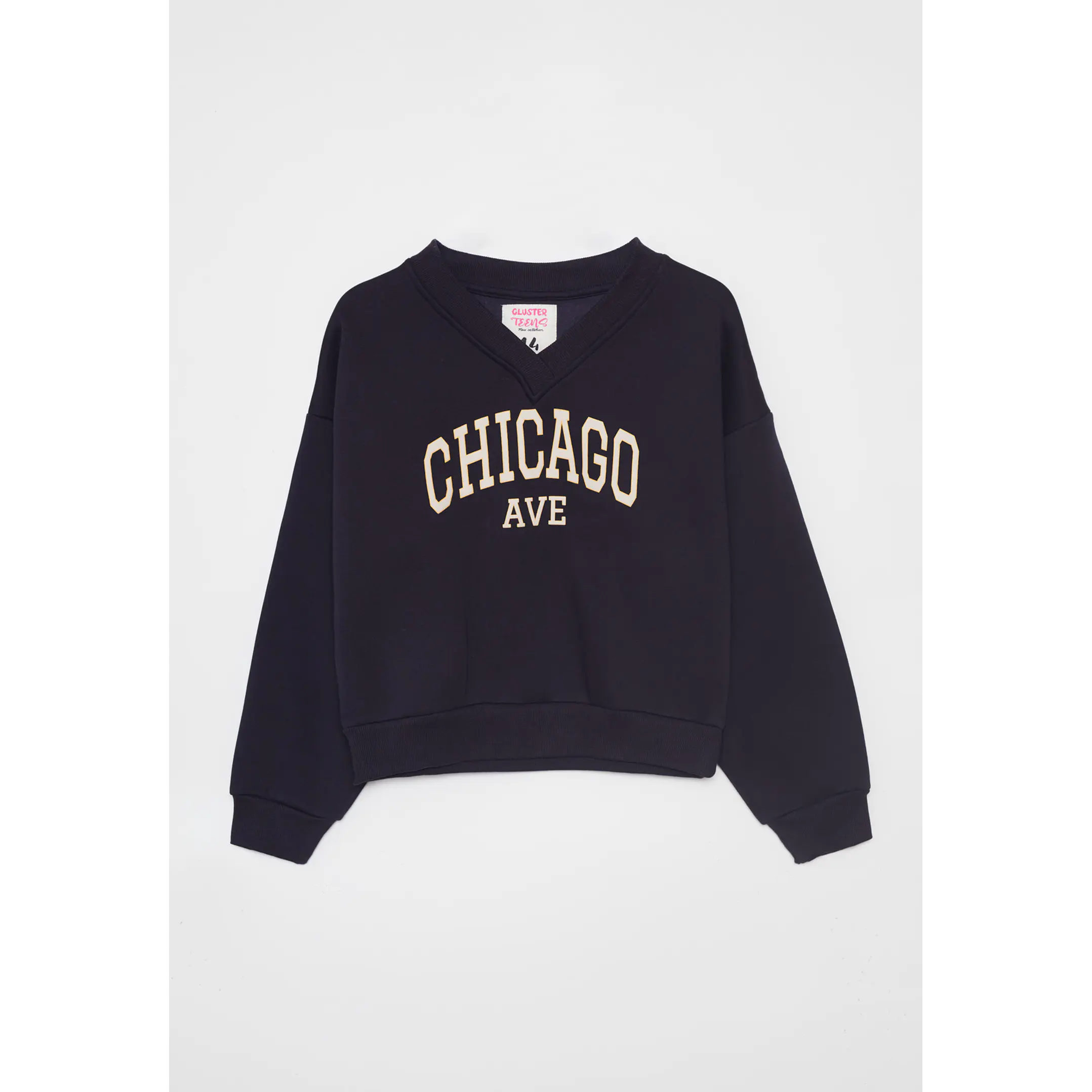 Polerón College Lola Azul Familyshop 1