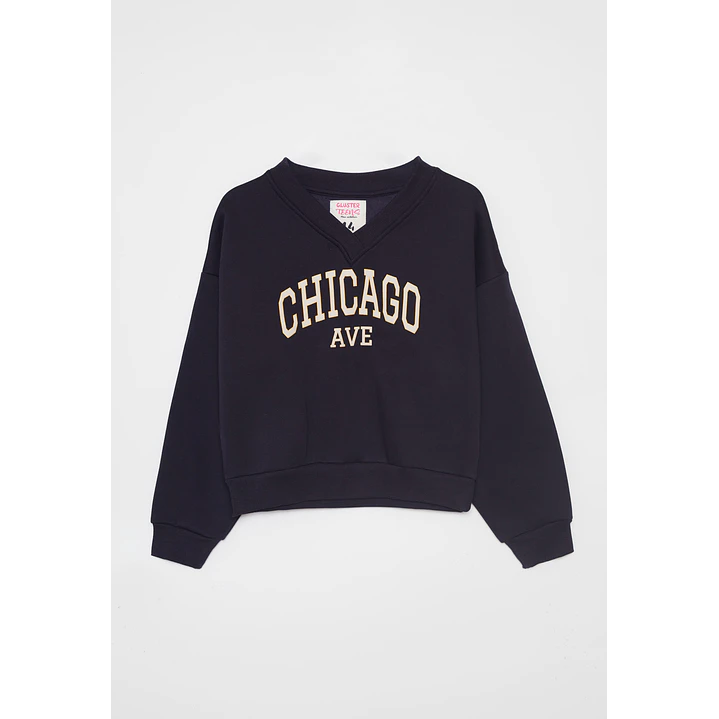 Polerón College Lola Azul Familyshop 1