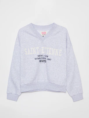 Polerón College Lola Gris Familyshop