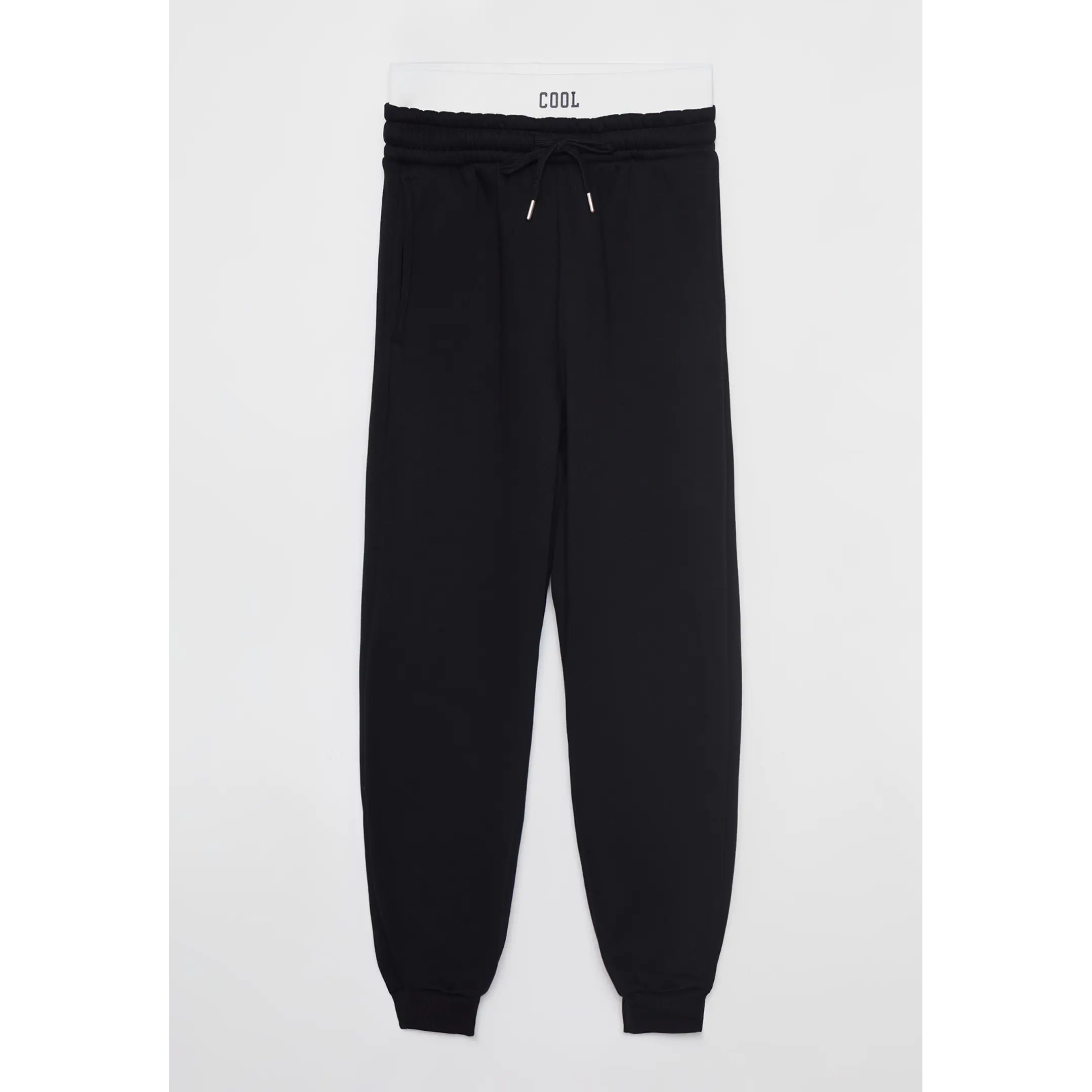 Pantalón Buzo Elasticado Lola Negro Familyshop 1