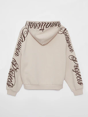 Polerón Bordado Lola Beige Familyshop