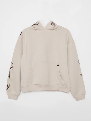 Polerón Bordado Lola Beige Familyshop