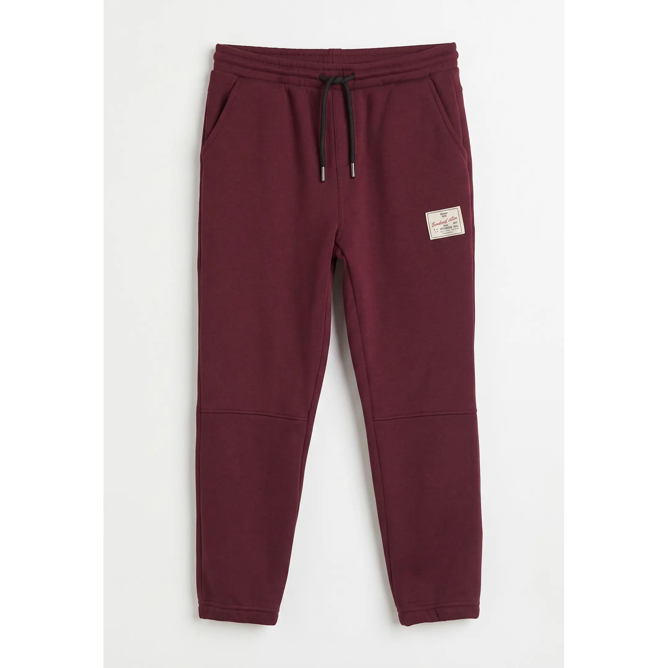 Pantalón Buzo Jogger Niño Burdeo Familyshop 1