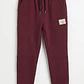 Pantalón Buzo Jogger Niño Burdeo Familyshop - Miniatura 1