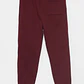Pantalón Buzo Jogger Niño Burdeo Familyshop - Miniatura 2