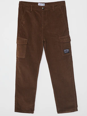 Pantalón Loose Niño Café Familyshop