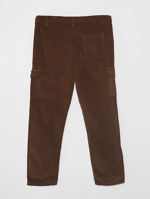 Pantalón Loose Niño Café Familyshop