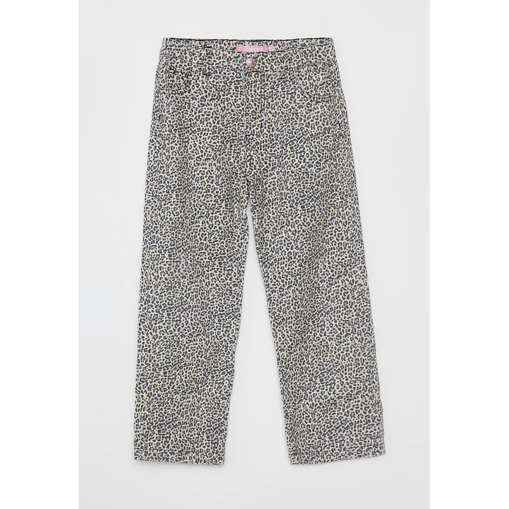 Pantalón Wide Leg Niña Beige Familyshop 1