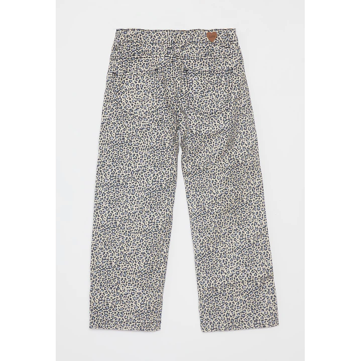 Pantalón Wide Leg Niña Beige Familyshop 2