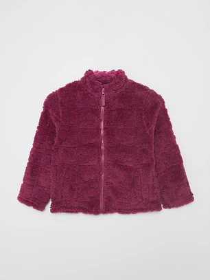 Polar Peludo Niña Magenta Familyshop