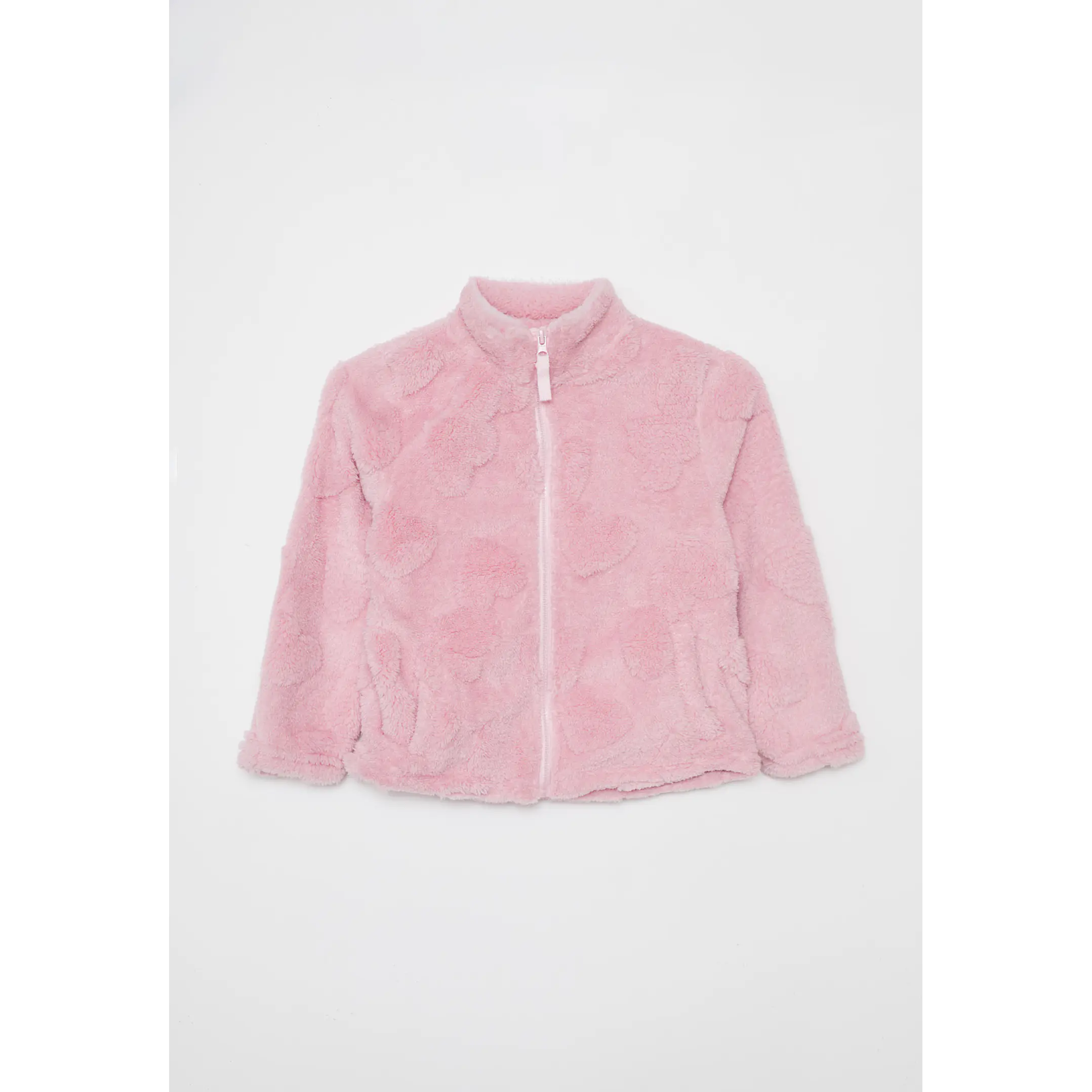 Polar Peludo Flores Niña Rosado Familyshop 1