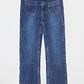Jeans Flare Moda Niña Azul Familyshop - Miniatura 1