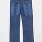 Jeans Flare Moda Niña Azul Familyshop - Miniatura 2