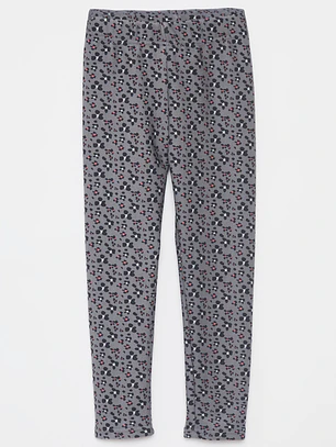 Calza Forrada Niña Gris Familyshop