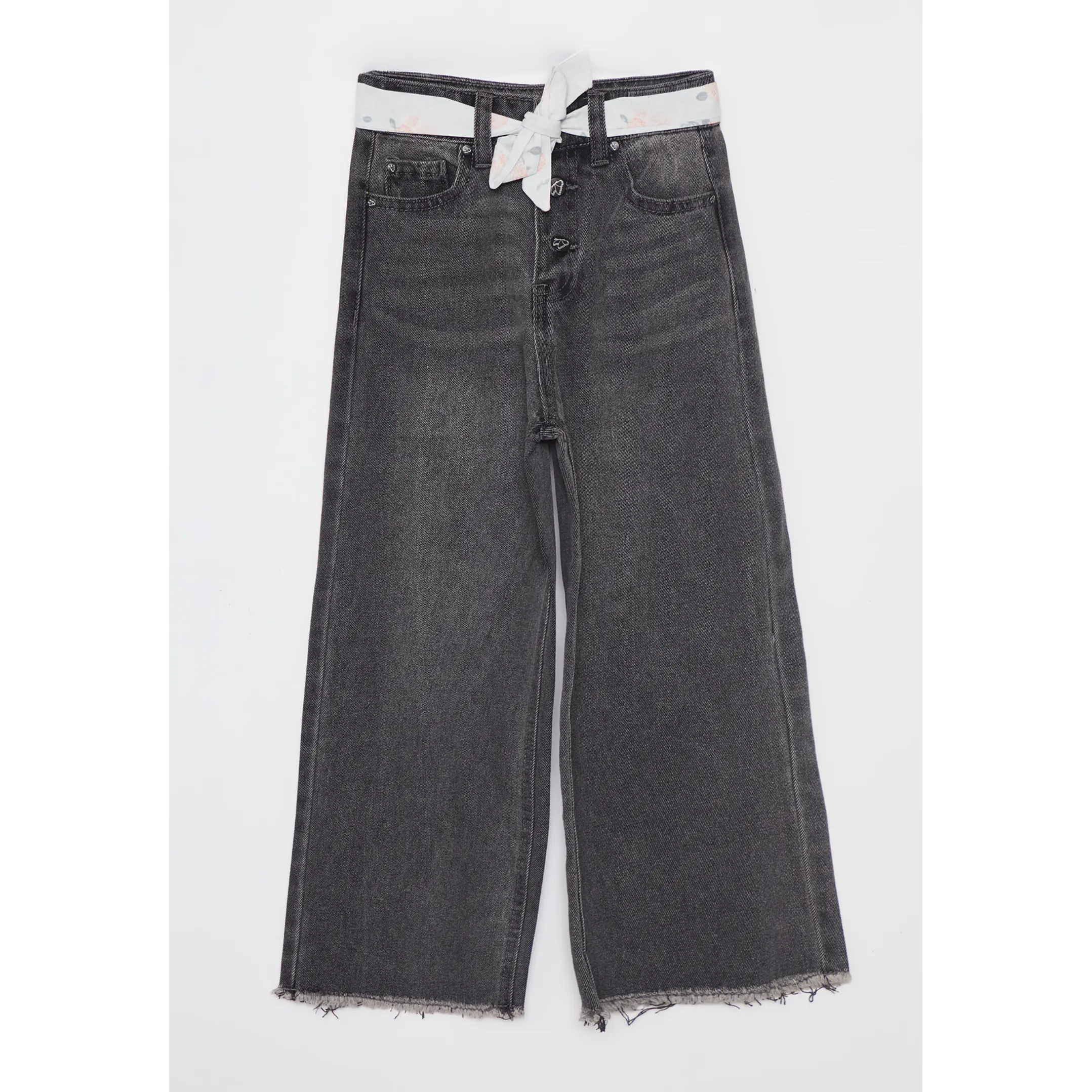 Jeans Wide Leg Niña Negro Familyshop 1