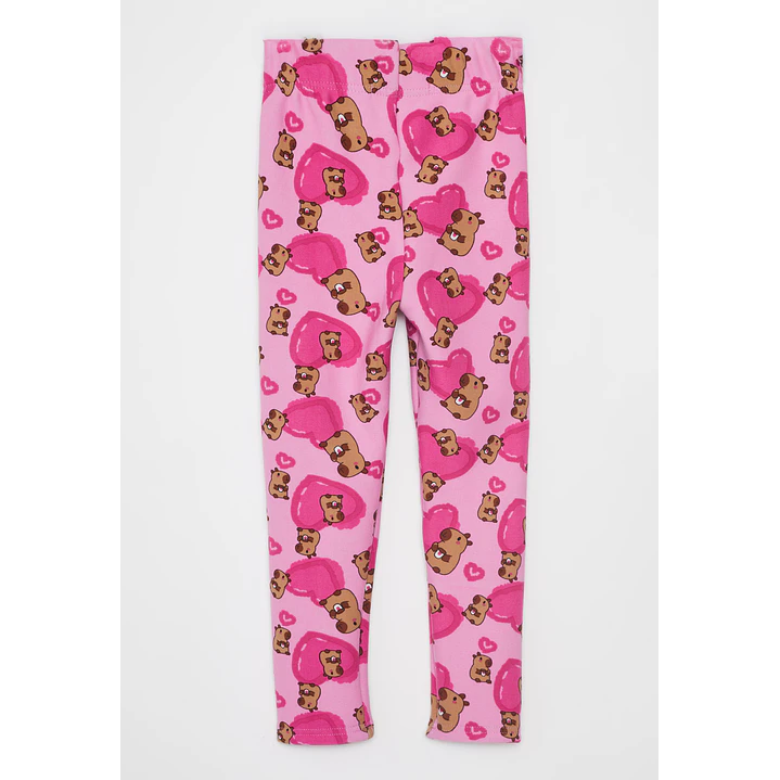 Calza Forrada Niña Rosado Familyshop 2