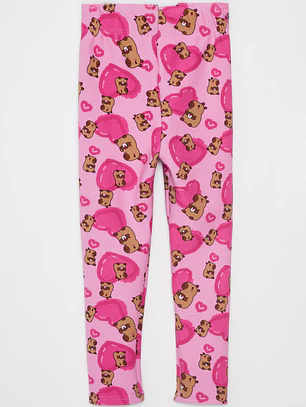 Calza Forrada Niña Rosado Familyshop