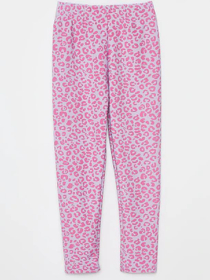 Calza Forrada Niña Lila Familyshop