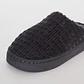 Pantufla Plush Hombre Gris Familyshop - Miniatura 3