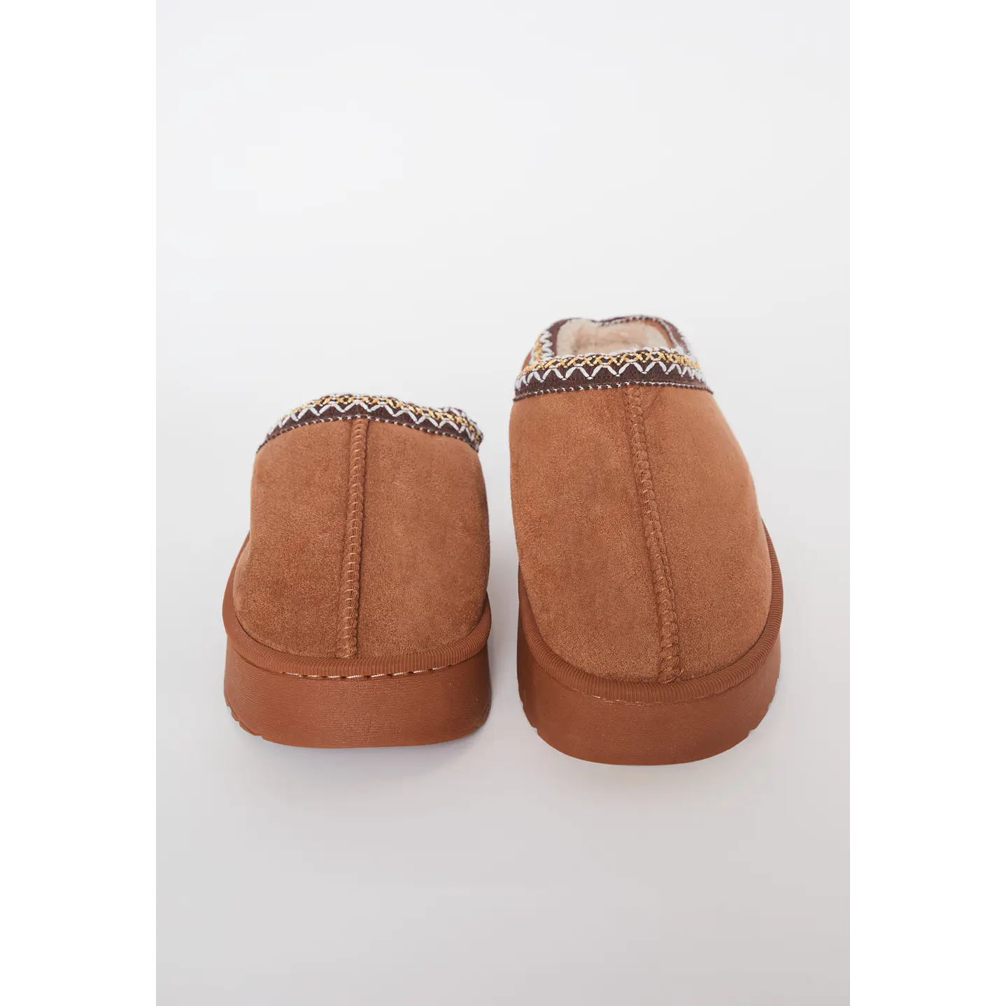 Pantufla Étnica Mujer Café Familyshop 3