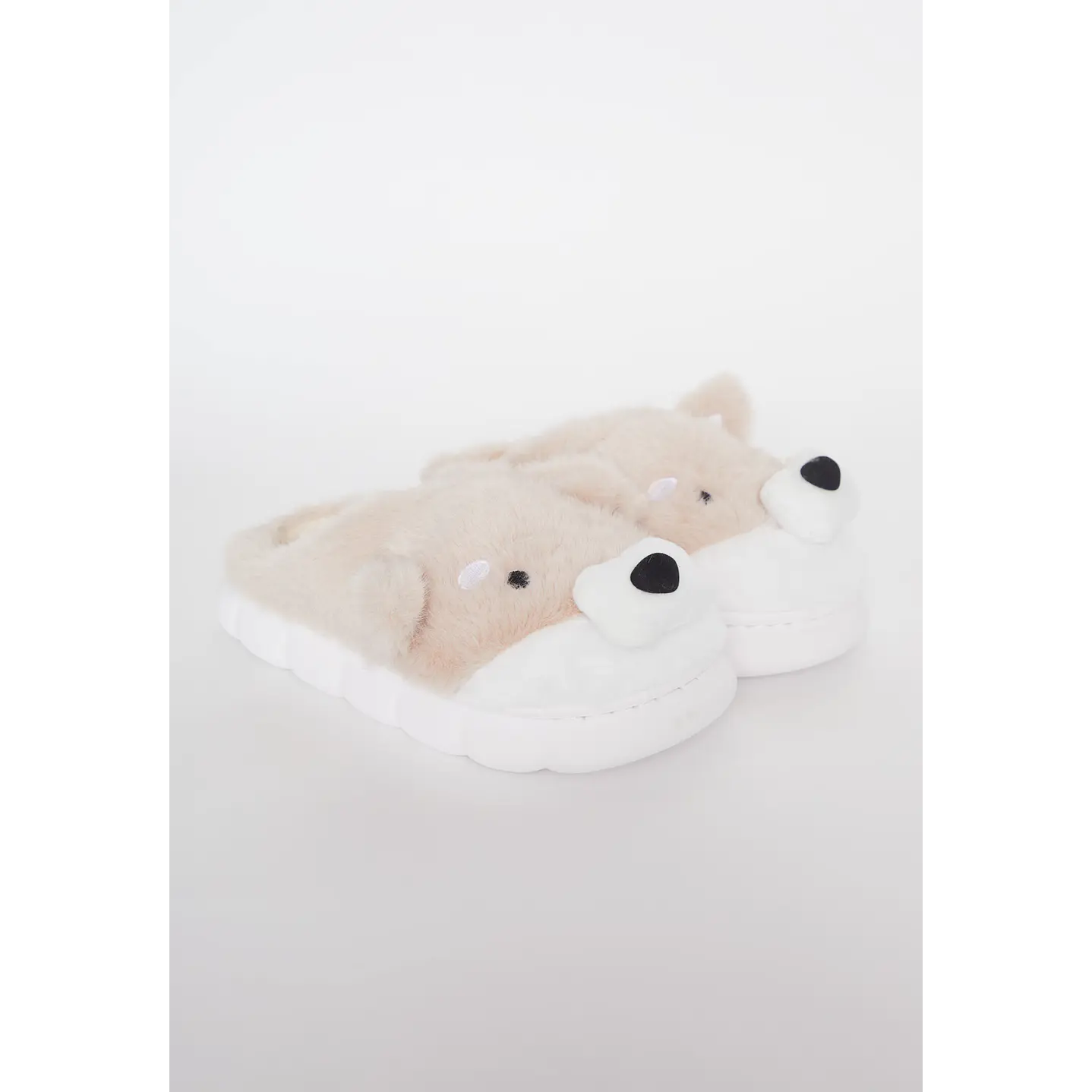 Pantufla Animal Mujer Beige Familyshop 1