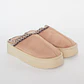 Pantufla Étnica Mujer Beige Familyshop - Miniatura 1