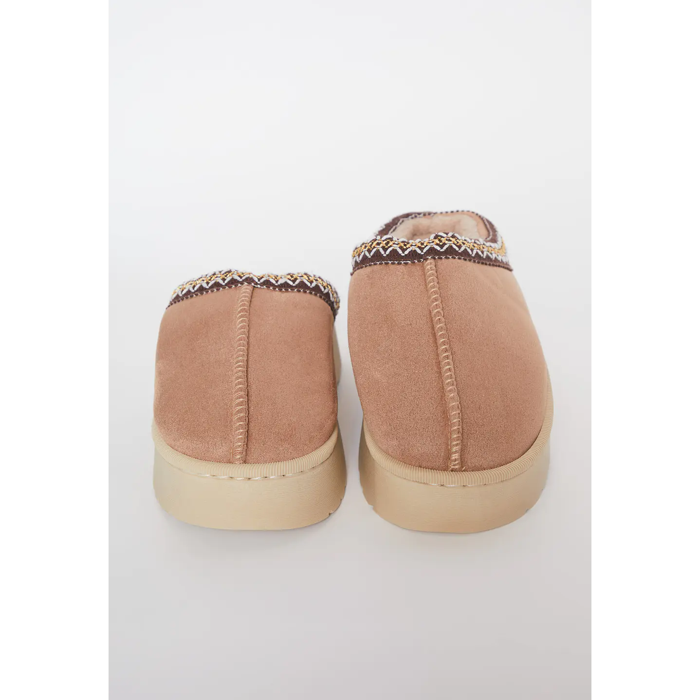 Pantufla Étnica Mujer Beige Familyshop 3