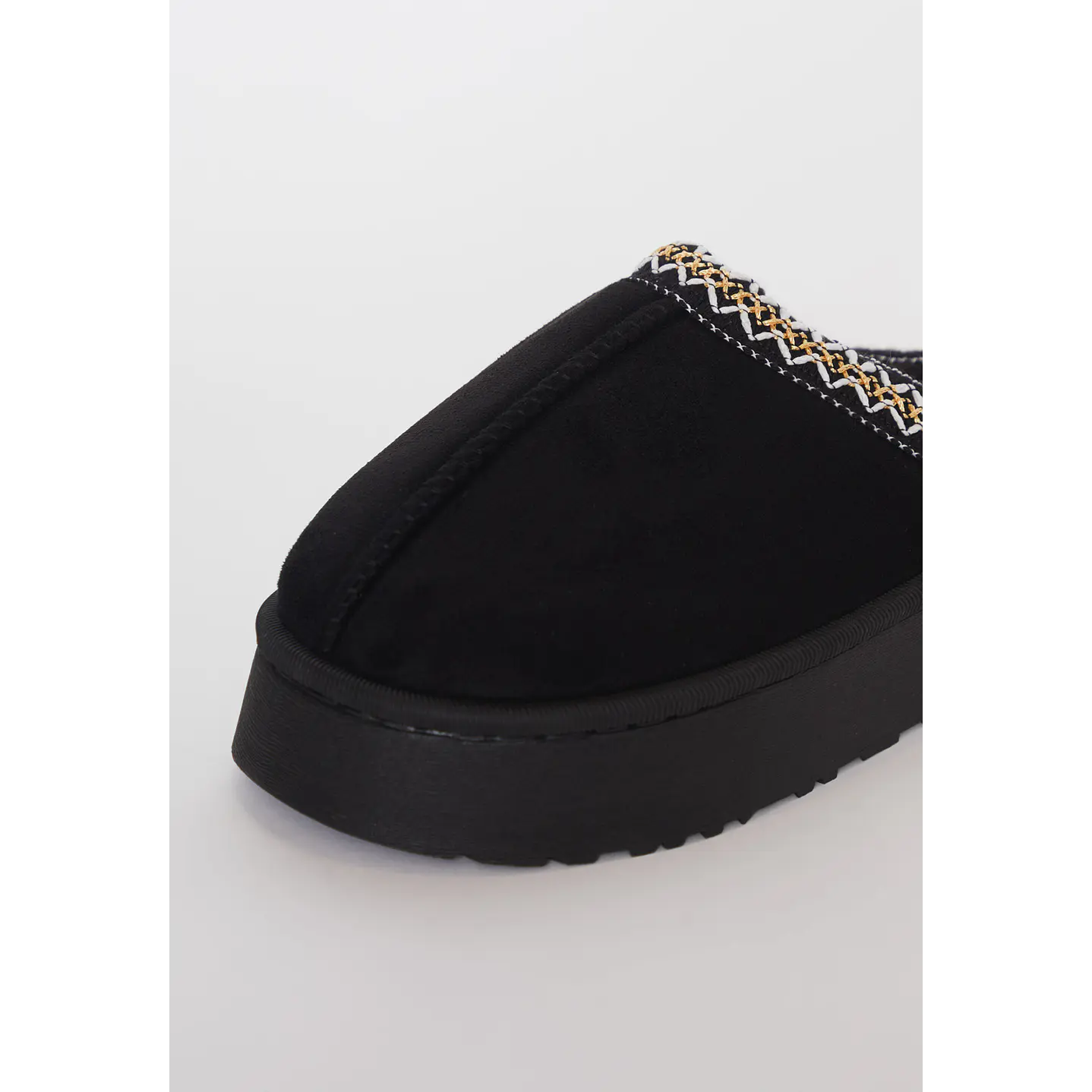 Pantufla Étnica Mujer Negro Familyshop 2