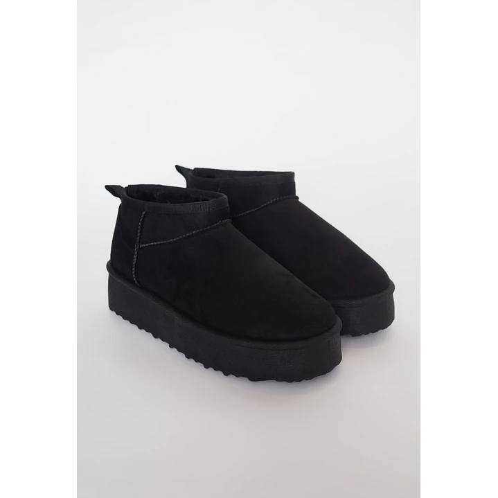 Bota Media Mujer Negro Familyshop 1
