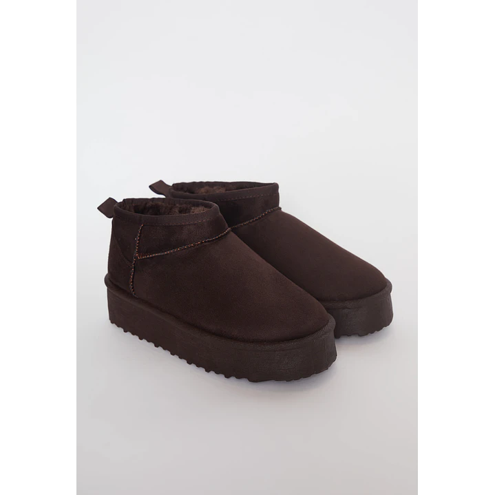 Bota Media Mujer Café Familyshop 1