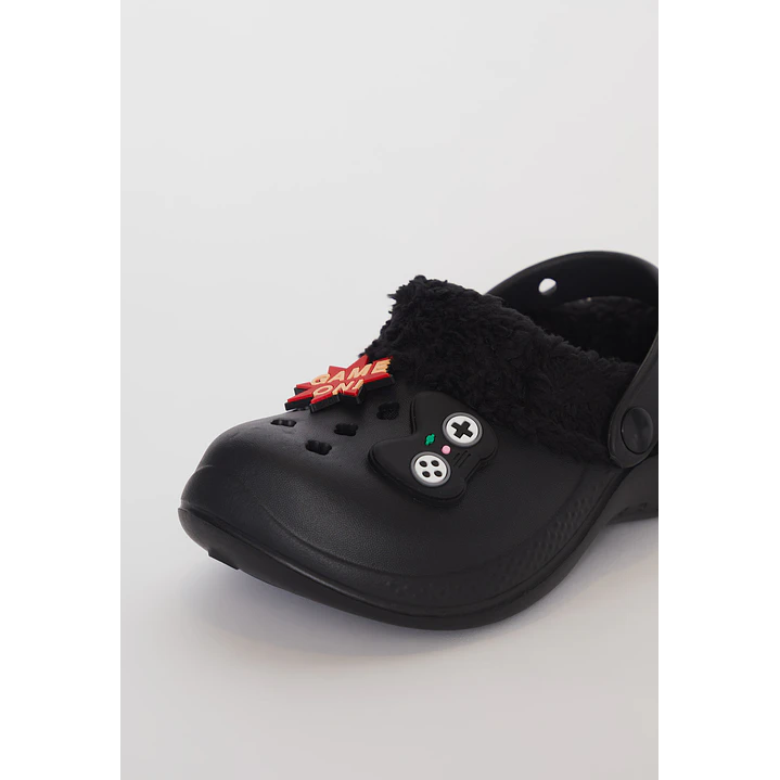 Pantufla Eva Unisex Negro Familyshop 2